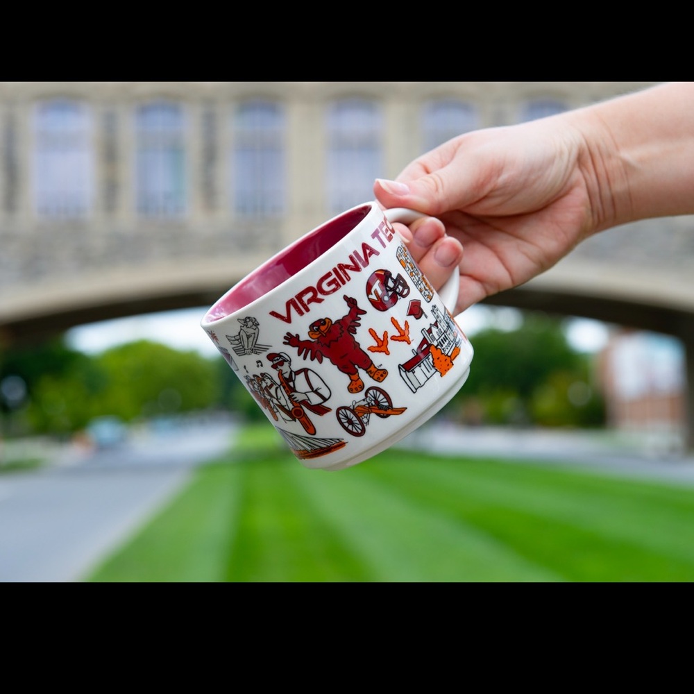 NIB Virginia Tech Hokies Starbucks Been There Series